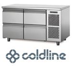 COLDLINE - MASTER - KØLEBORD MED 2 LÅGE
